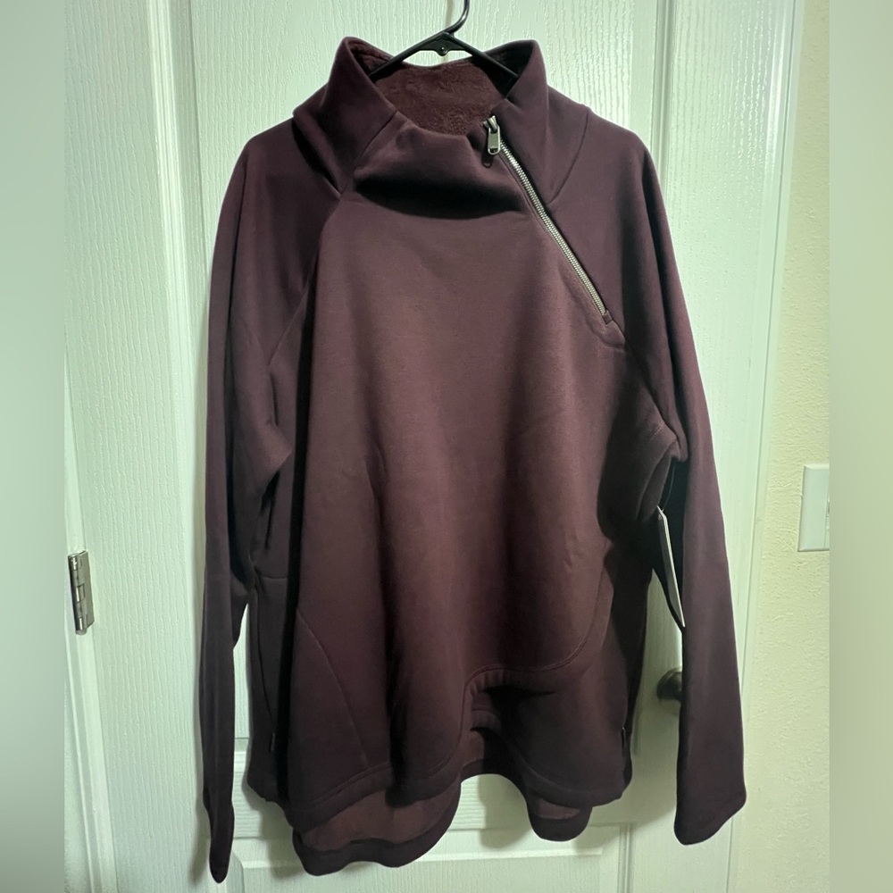 Athleta Cozy Karma Asym Pullover
NWT